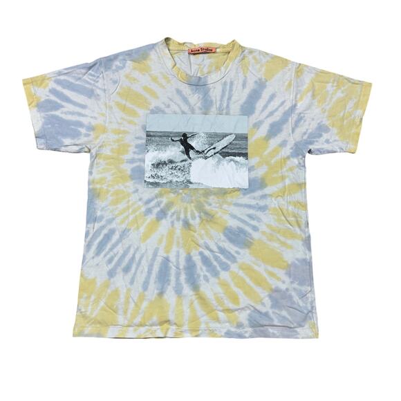 Rare Acne Studios Robin Kegel Tie Dye Surf Limited Edition Shirt XS Capsule - Picture 1 of 12